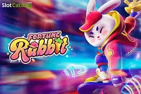 Tela de cassino brasileiro licenciado pela SPA mostrando Fortune Rabbit no lobby com opção de depósito via Pix